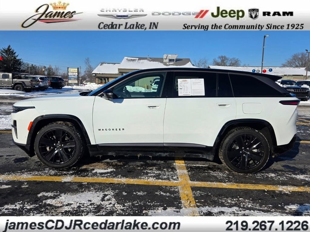Used 2024 Jeep Wagoneer S Launch Edition with VIN 3C4RJNAKXRT177530 for sale in Cedar Lake, IN