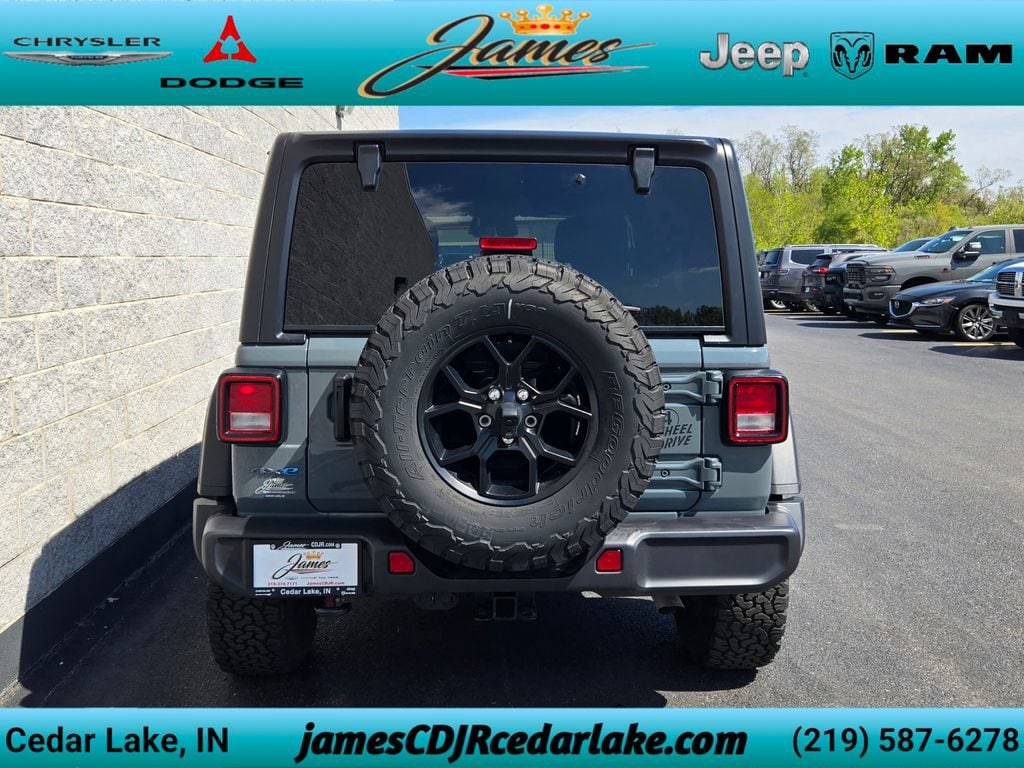 Certified 2025 Jeep Wrangler 4xe Sport SUV