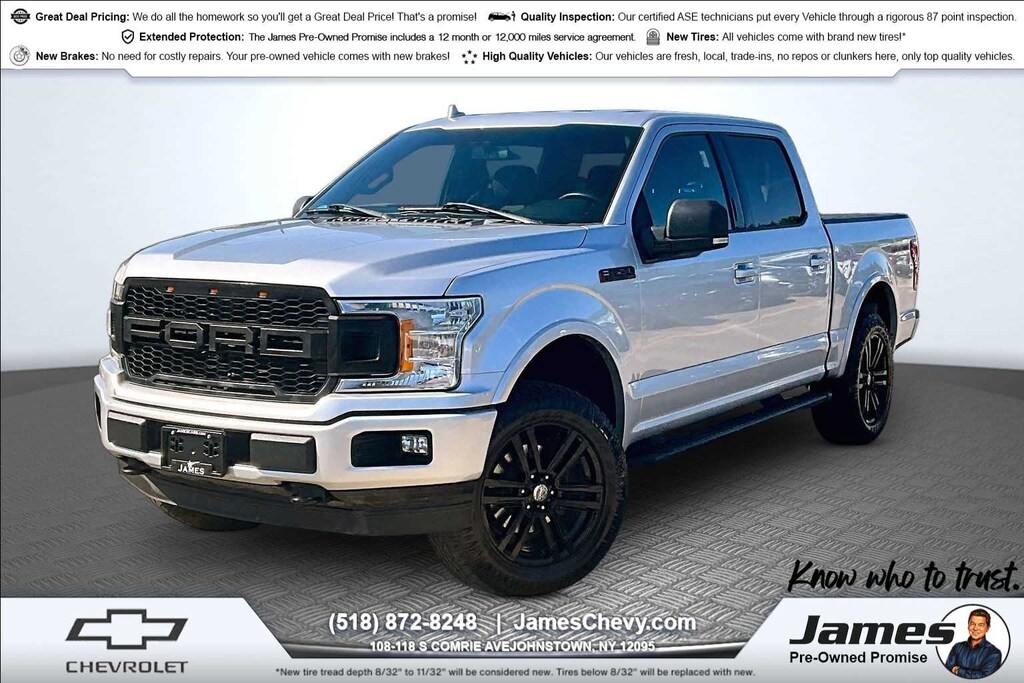 Used 2018 Ford F-150 XLT Truck SuperCrew Cab