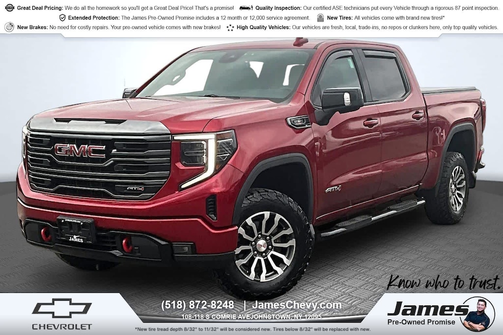 Certified 2022 GMC Sierra 1500 AT4 Truck Crew Cab