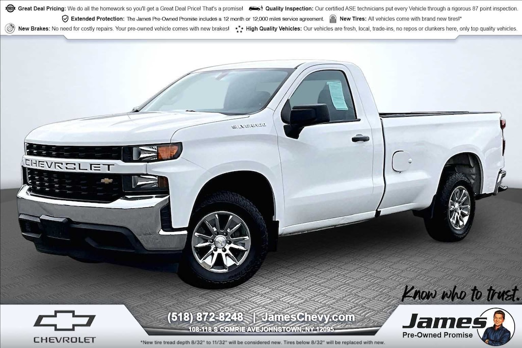 Used 2021 Chevrolet Silverado 1500 Work Truck Truck Regular Cab