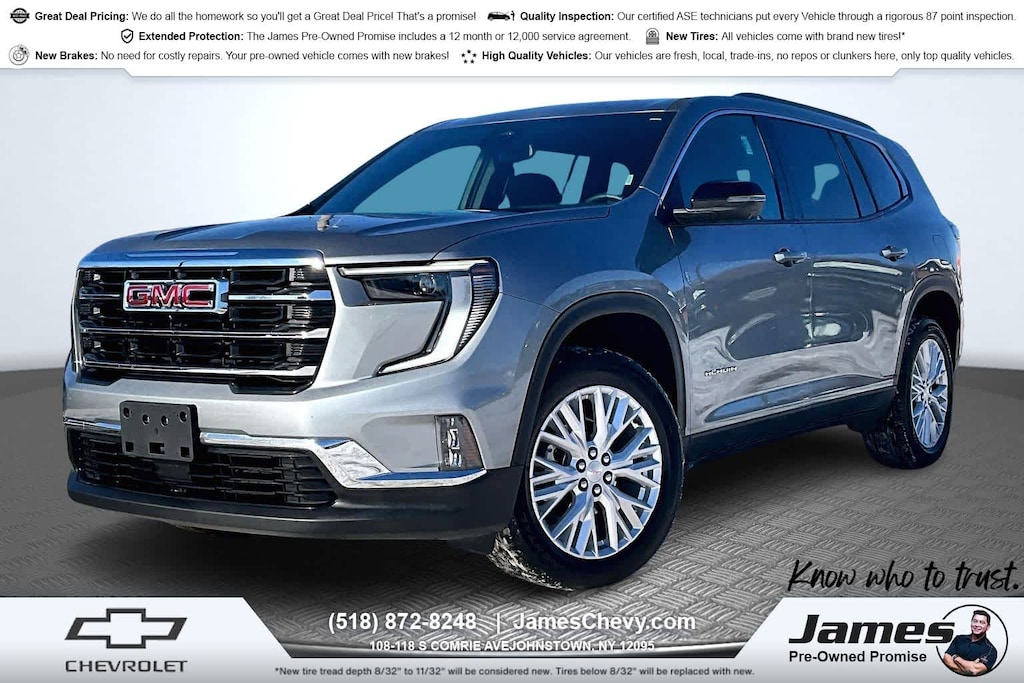 Used 2025 GMC Acadia Elevation SUV