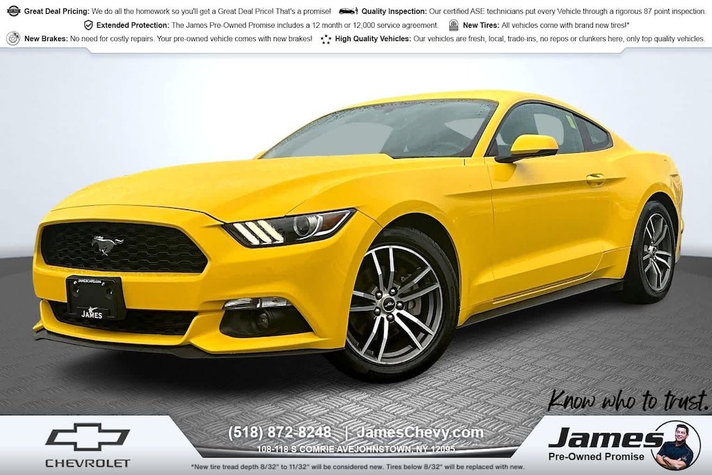 Used 2017 Ford Mustang Ecoboost Coupe