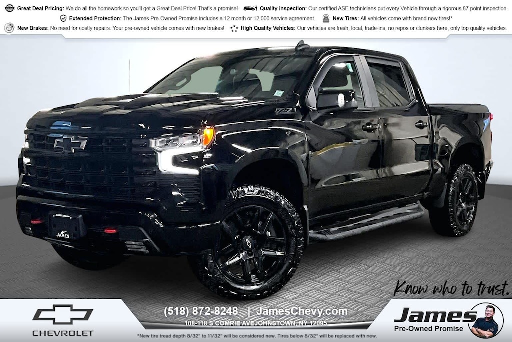 Used 2024 Chevrolet Silverado 1500 LT Trail Boss Truck Crew Cab