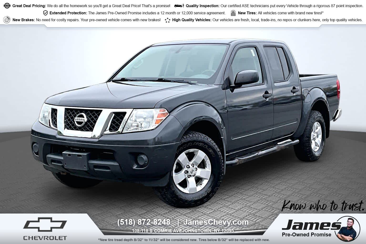 2012 Nissan Frontier 4.0 SV Crew Cab 4X4 AT SWB's photo