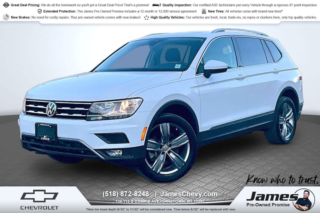 Used 2021 Volkswagen Tiguan 2.0T SEL SUV