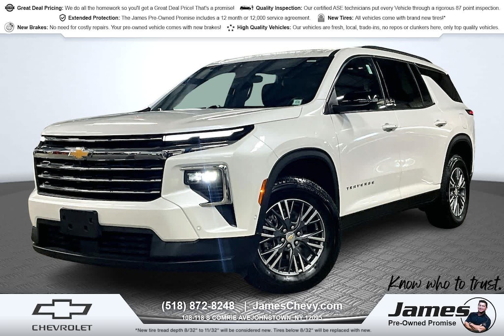 Certified 2024 Chevrolet Traverse LT SUV