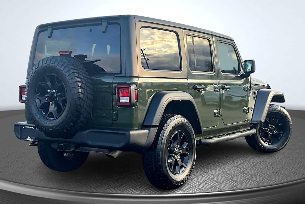 Used 2021 Jeep Wrangler Unlimited Willys Sport SUV