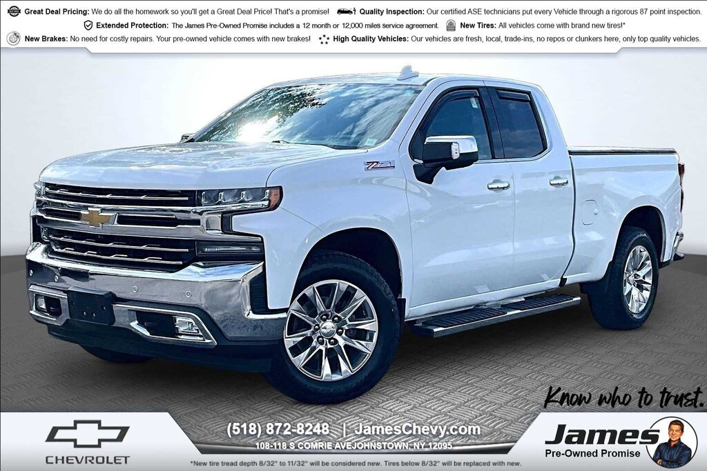 Used 2020 Chevrolet Silverado 1500 LTZ Truck Double Cab