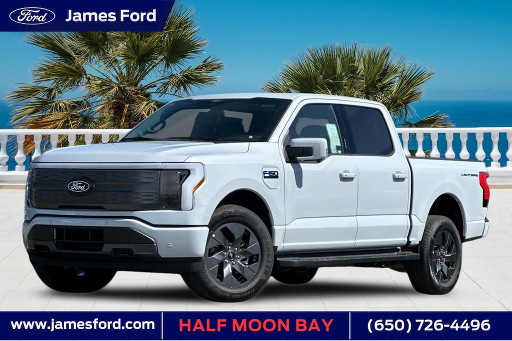 New 2025 Ford F-150 Lightning Lariat Truck SuperCrew Cab
