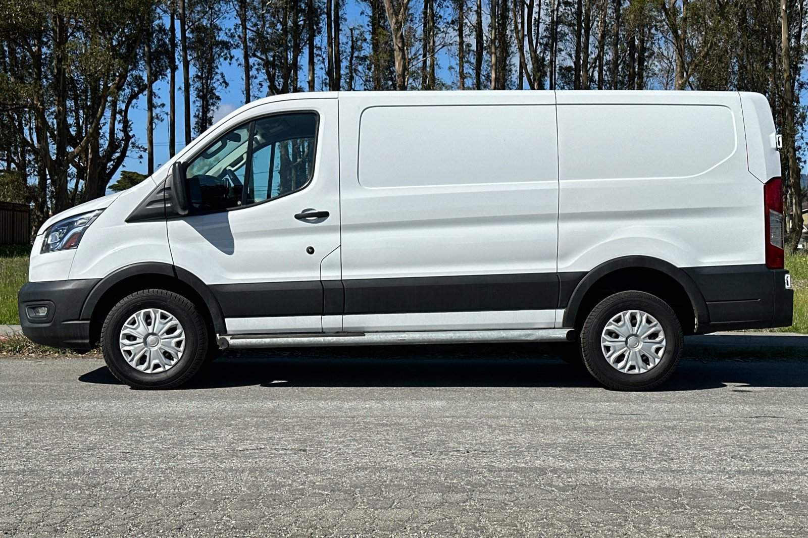 Used 2023 Ford Transit Van Base with VIN 1FTBR1Y8XPKA66665 for sale in Half Moon Bay, CA