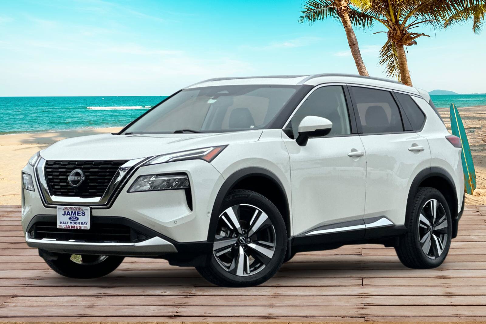 Used 2022 Nissan Rogue Platinum with VIN JN8BT3DC1NW120470 for sale in Half Moon Bay, CA