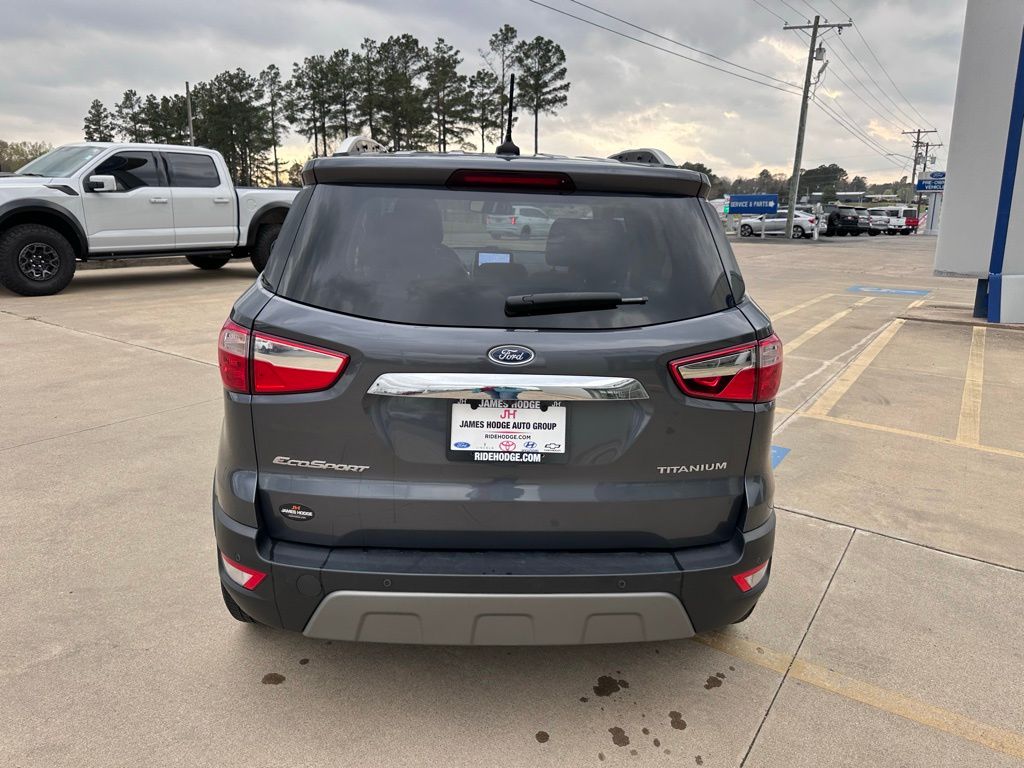 Used 2021 Ford EcoSport Titanium with VIN MAJ3S2KE0MC448633 for sale in Idabel, OK