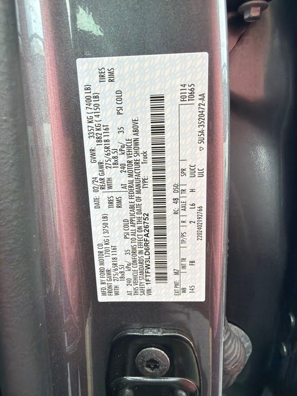 Used 2024 Ford F-150 XLT Crew Cab Truck