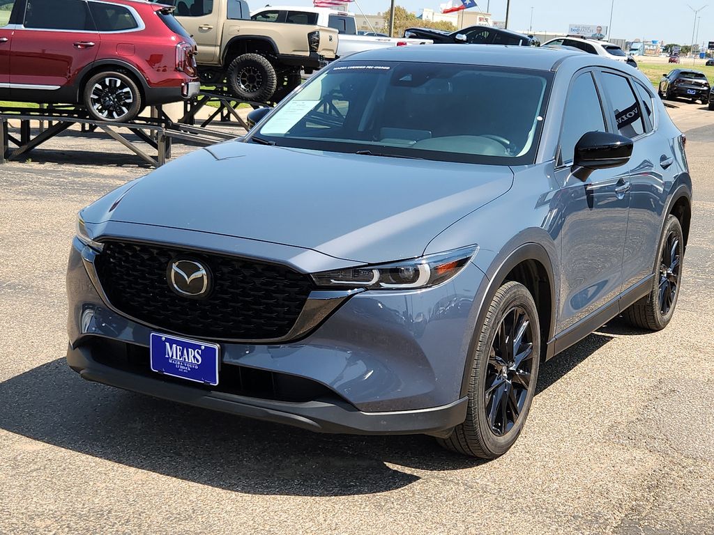 Certified 2023 Mazda CX-5 S Carbon Edition with VIN JM3KFBCMXP0270548 for sale in Lubbock, TX