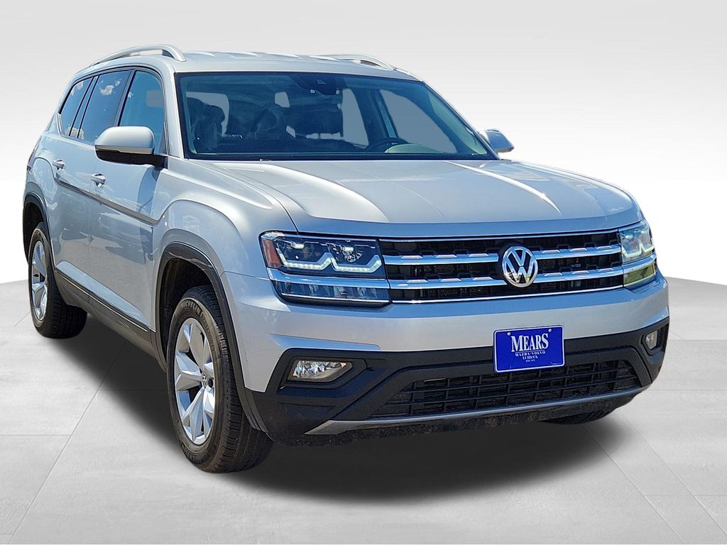 Used 2019 Volkswagen Atlas SE w/Tech with VIN 1V2UR2CA2KC508302 for sale in Lubbock, TX