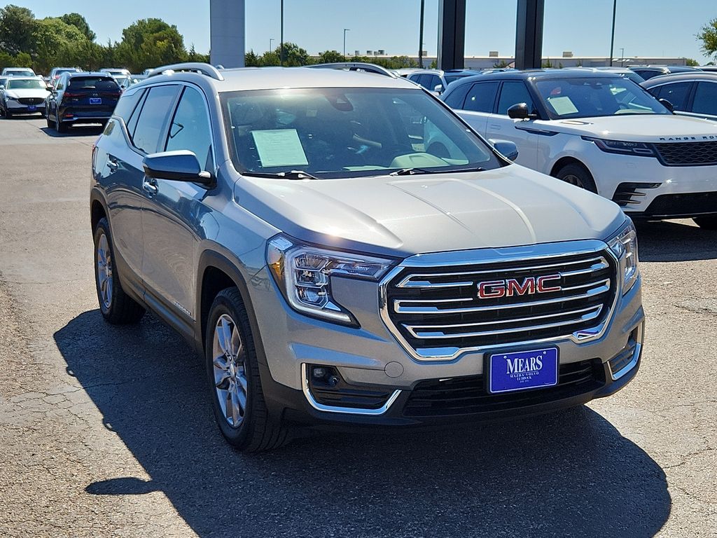 Used 2023 GMC Terrain SLT with VIN 3GKALVEG6PL226902 for sale in Lubbock, TX