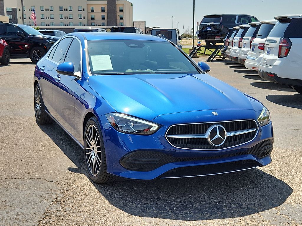 Used 2023 Mercedes-Benz C-Class Sedan C 300 with VIN W1KAF4GB7PR103042 for sale in Lubbock, TX