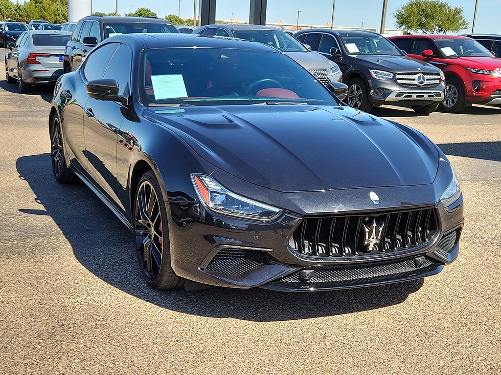 Used 2022 Maserati Ghibli Trofeo with VIN ZAM57ZST5N1385615 for sale in Lubbock, TX