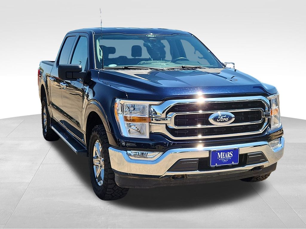 Used 2022 Ford F-150 XLT with VIN 1FTEW1EP0NKF14829 for sale in Lubbock, TX