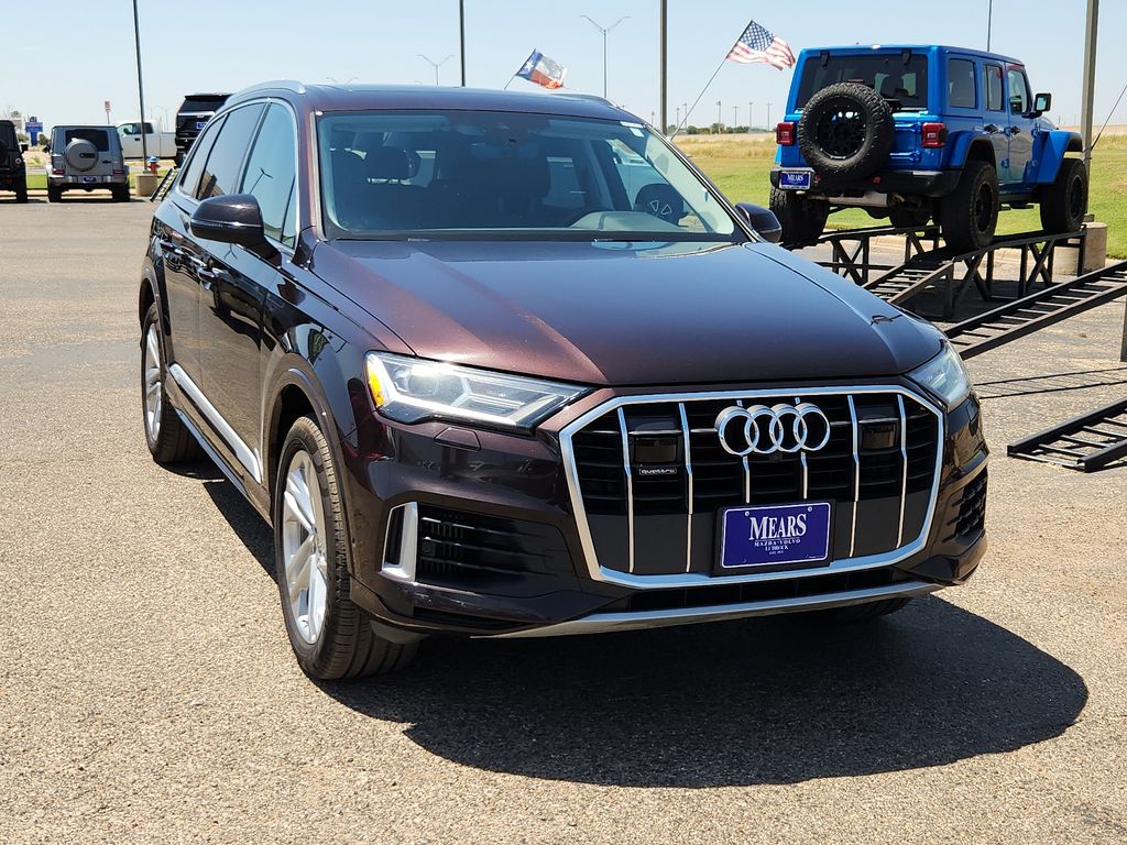 Used 2022 Audi Q7 Premium Plus with VIN WA1LXBF75ND010252 for sale in Lubbock, TX