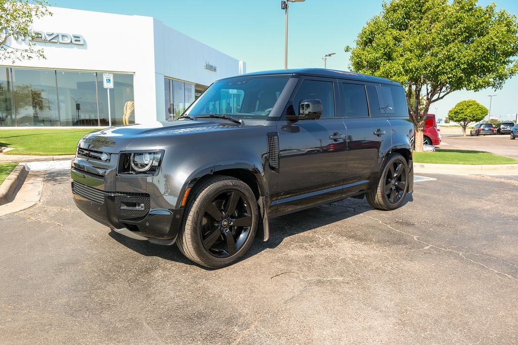 Used 2024 Land Rover Defender V8 with VIN SALEBEEE0R2246283 for sale in Lubbock, TX