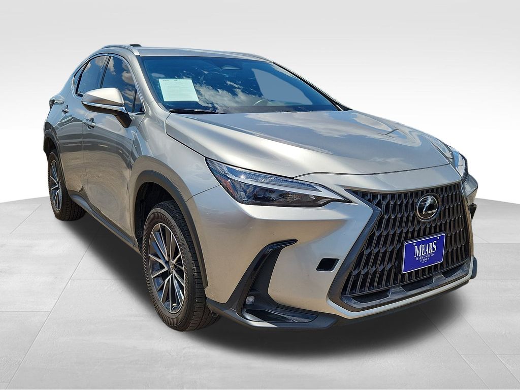 Used 2022 Lexus NX 250 with VIN JTJADCAZ9N5002005 for sale in Lubbock, TX