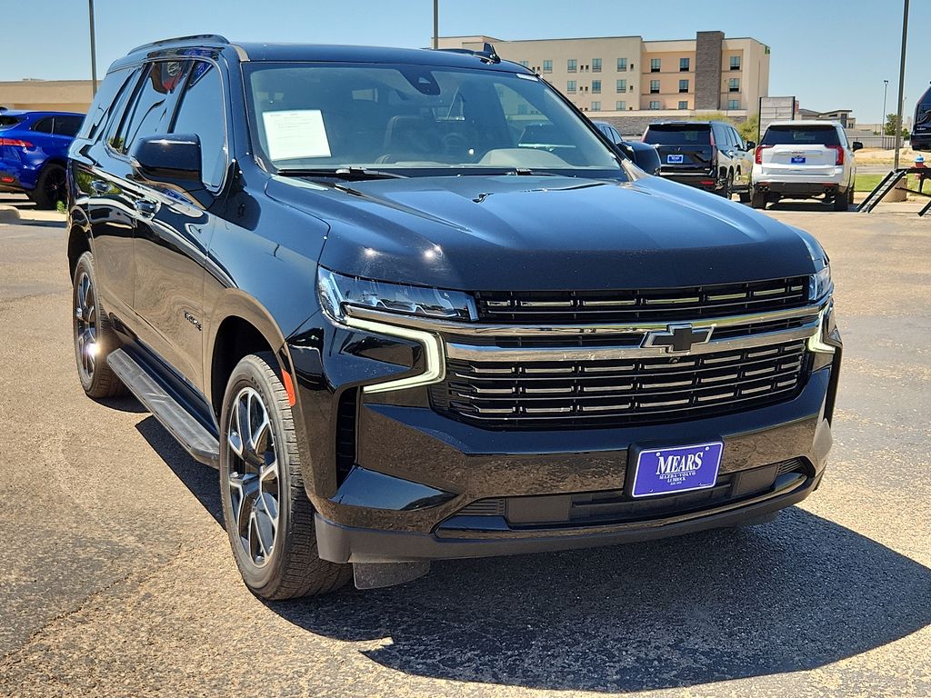 Used 2022 Chevrolet Tahoe RST with VIN 1GNSKRKDXNR179441 for sale in Lubbock, TX