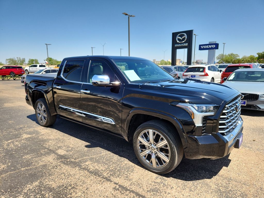 Used 2023 Toyota Tundra Capstone with VIN 5TFVC5DBXPX025396 for sale in Lubbock, TX