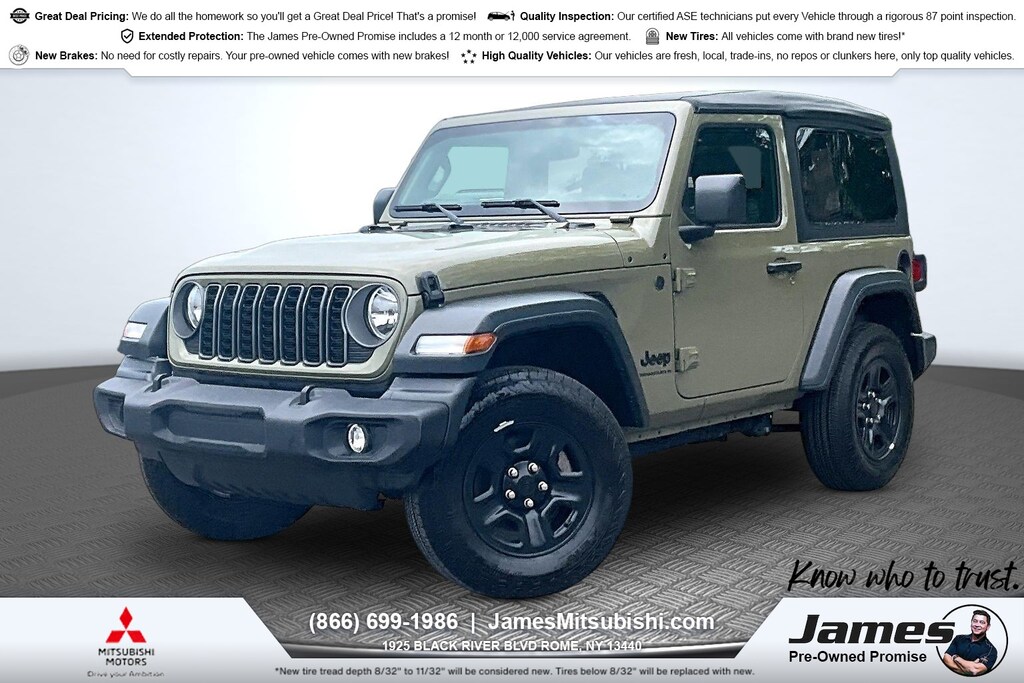 Used 2025 Jeep Wrangler Sport SUV