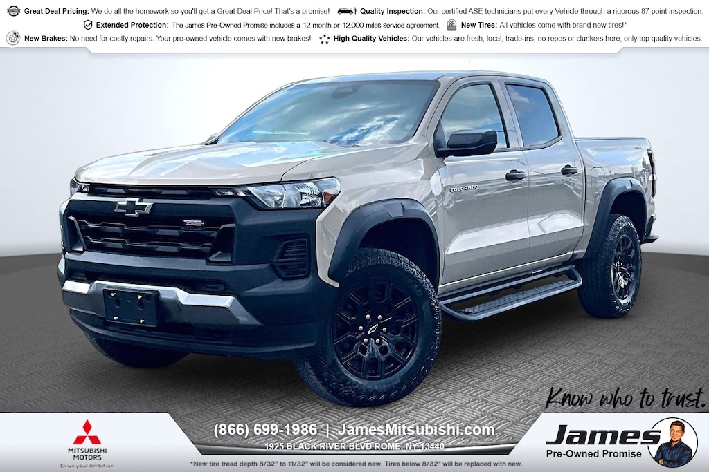 Used 2024 Chevrolet Colorado Trail Boss Truck Crew Cab