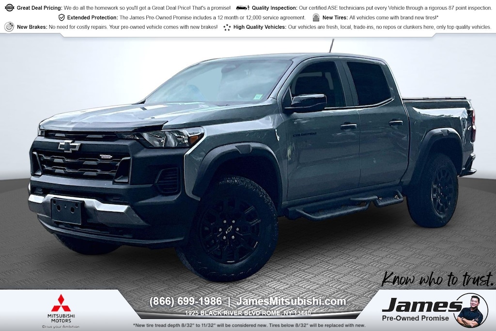 Used 2024 Chevrolet Colorado Trail Boss Truck Crew Cab