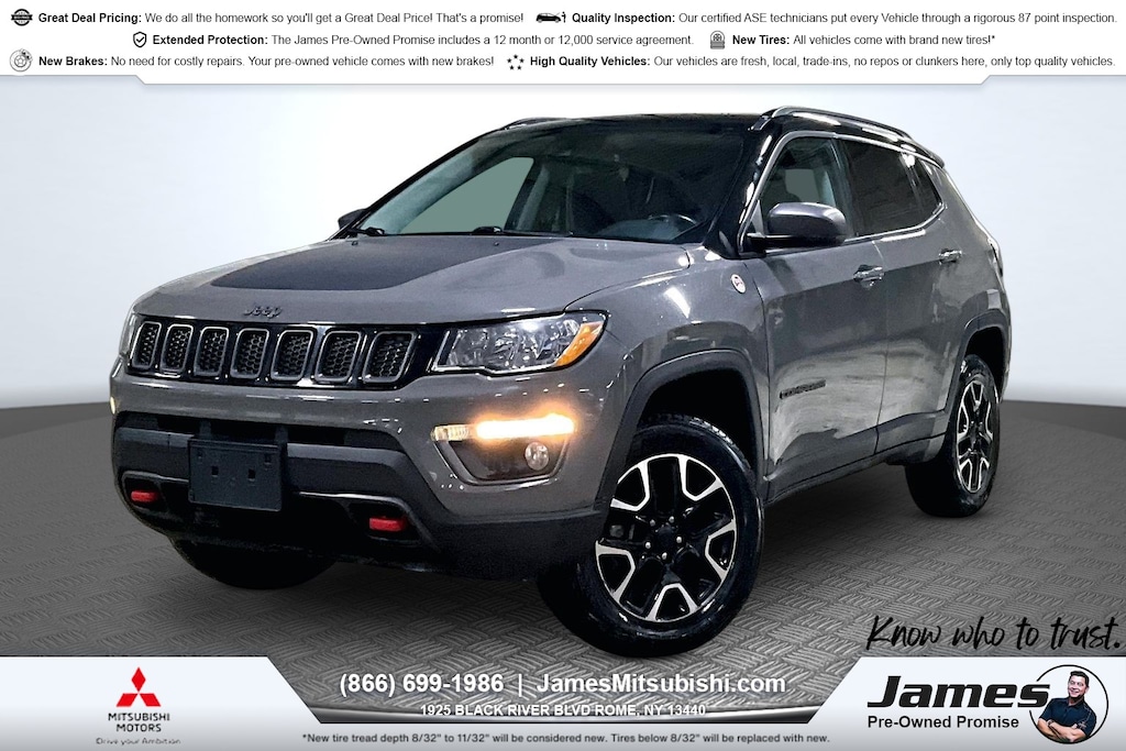 Used 2021 Jeep Compass Trailhawk SUV