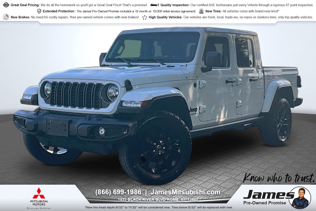 Used 2025 Jeep Gladiator Sport Truck Crew Cab