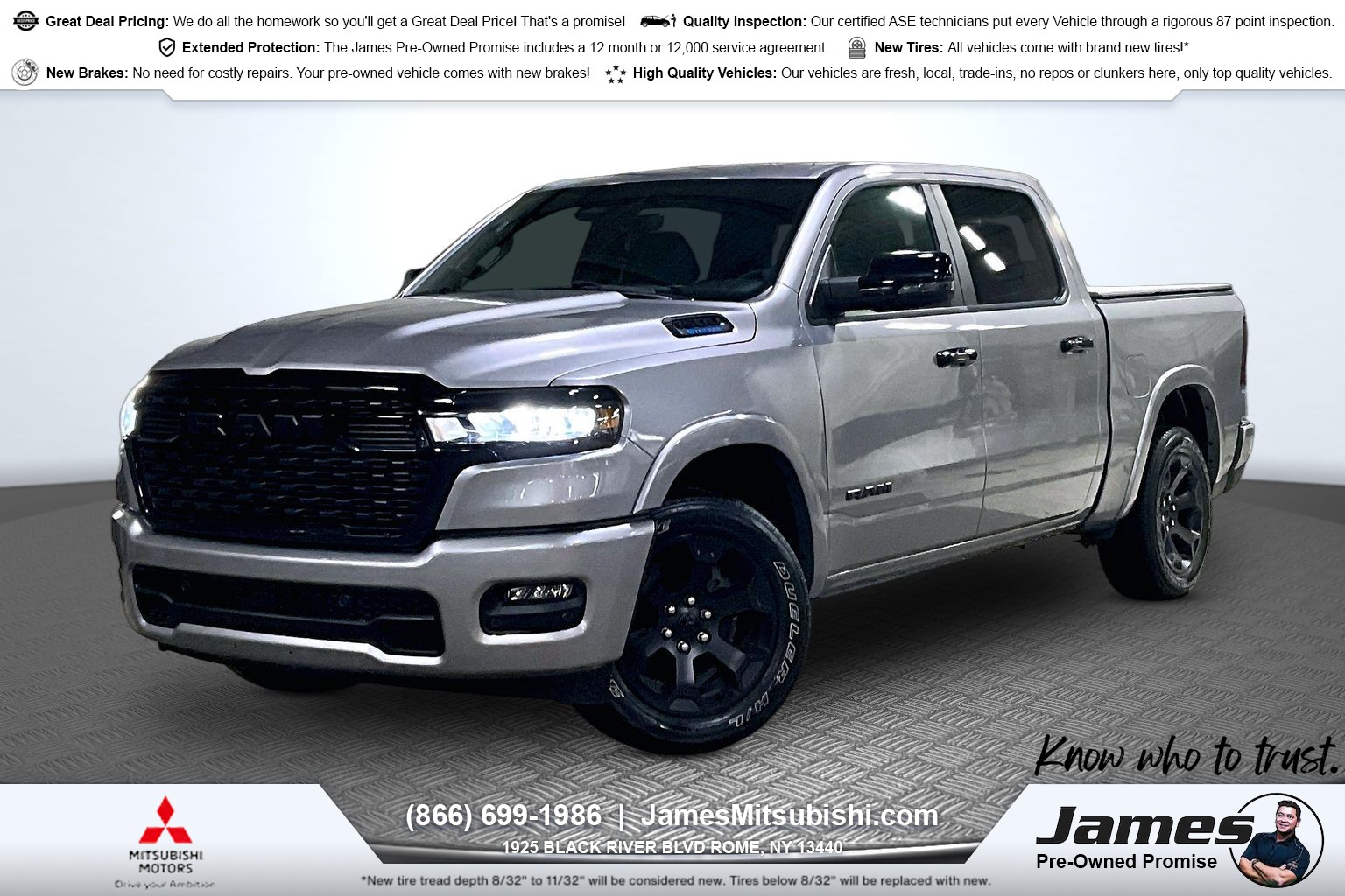 2025 RAM 1500 Big Horn/Lone Star 4x4 Crew Cab 5'7's photo