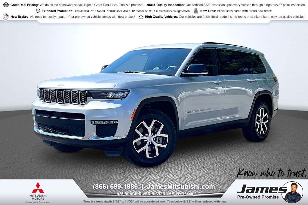 Used 2025 Jeep Grand Cherokee L Limited SUV