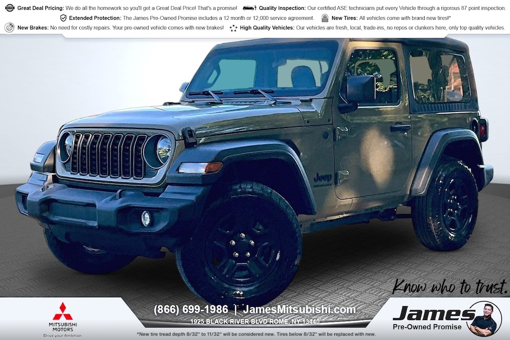 Used 2025 Jeep Wrangler Sport SUV