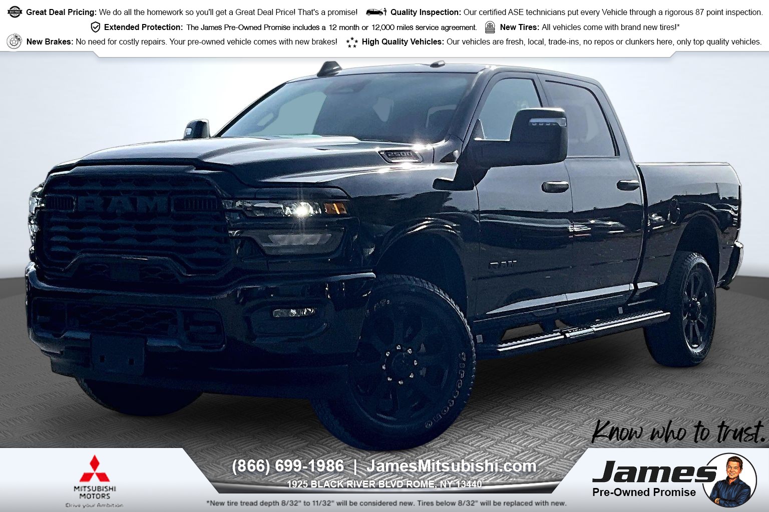 Used 2026 Ram 2500 Big Horn Truck Crew Cab