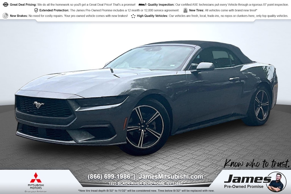 Used 2025 Ford Mustang Convertible