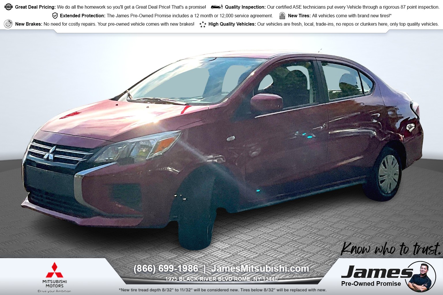 2022 Mitsubishi Mirage G4 ES