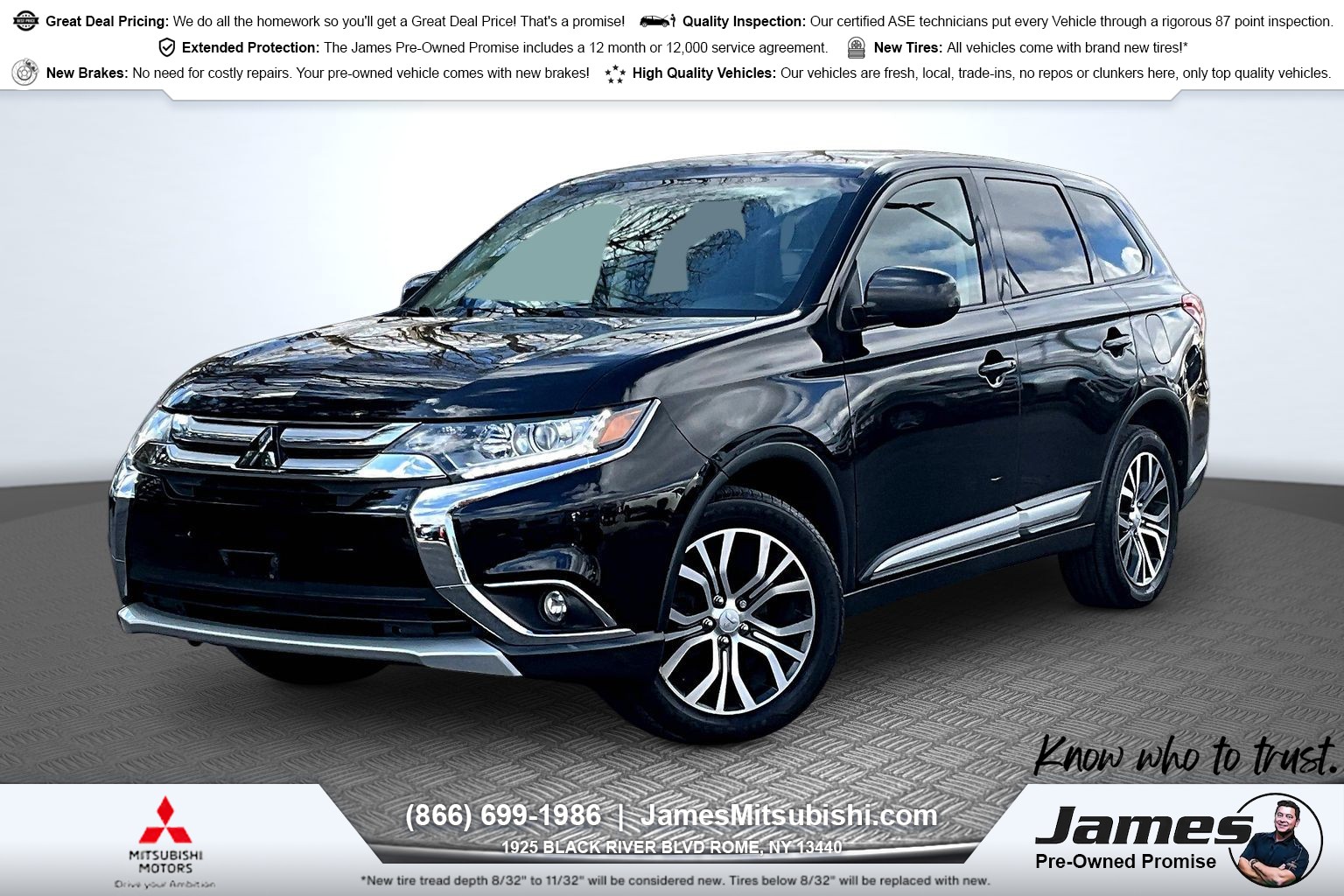 2017 Mitsubishi Outlander ES