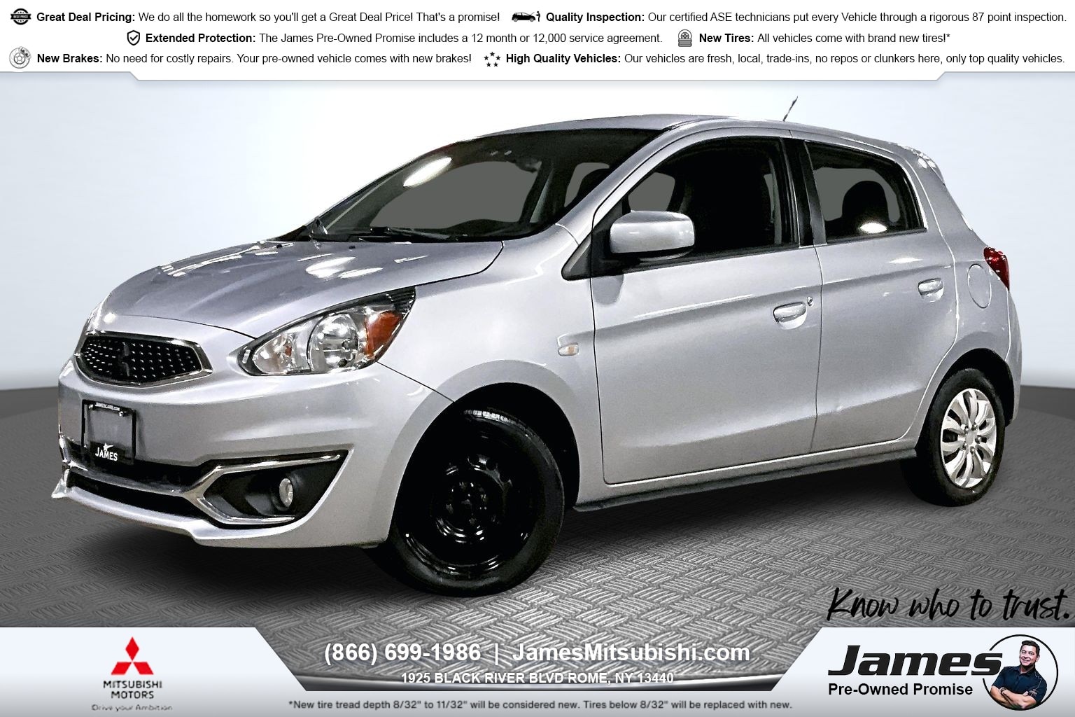 2019 Mitsubishi Mirage ES