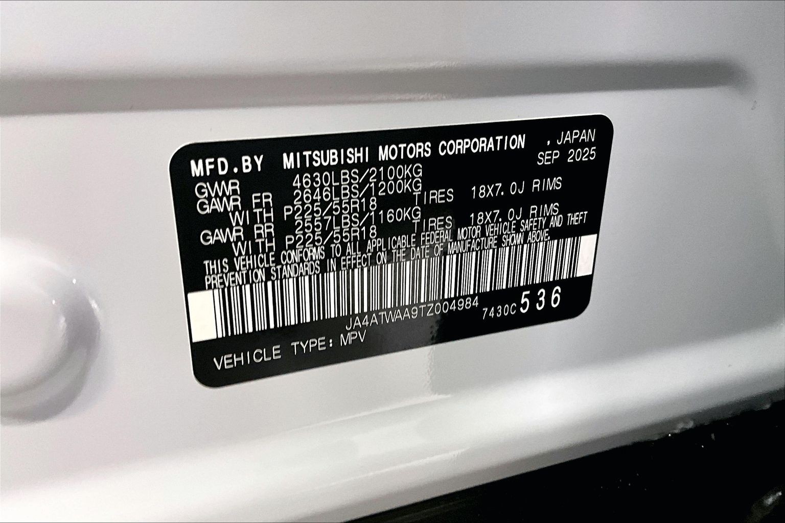 2026 Mitsubishi Eclipse Cross Black Edition - Photo 13