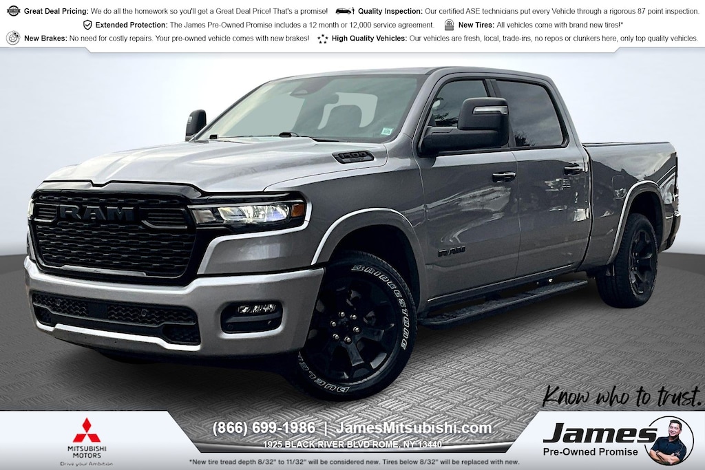 Used 2025 Ram 1500 Big Horn/Lone Star Truck Crew Cab