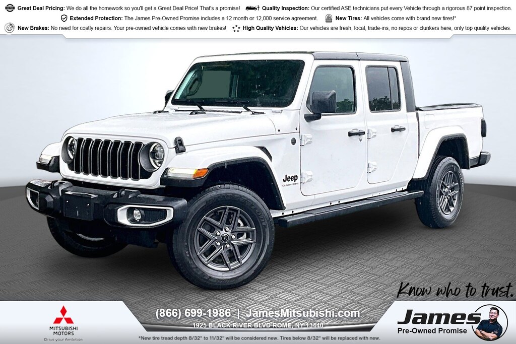Used 2024 Jeep Gladiator Sport Truck Crew Cab