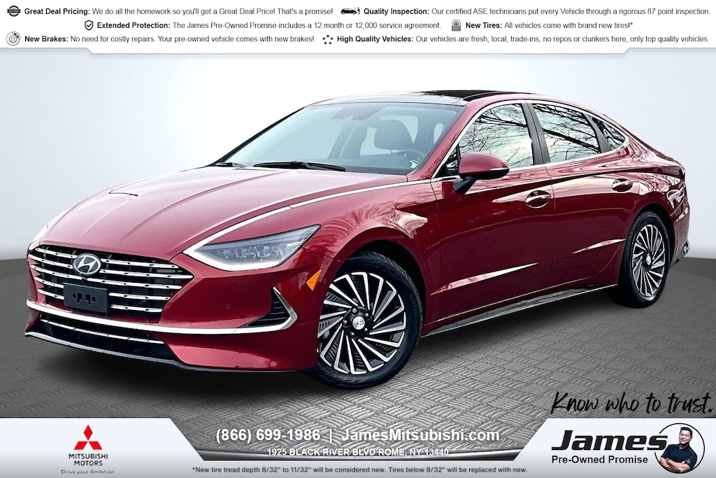 Used 2023 Hyundai Sonata Hybrid Limited Sedan