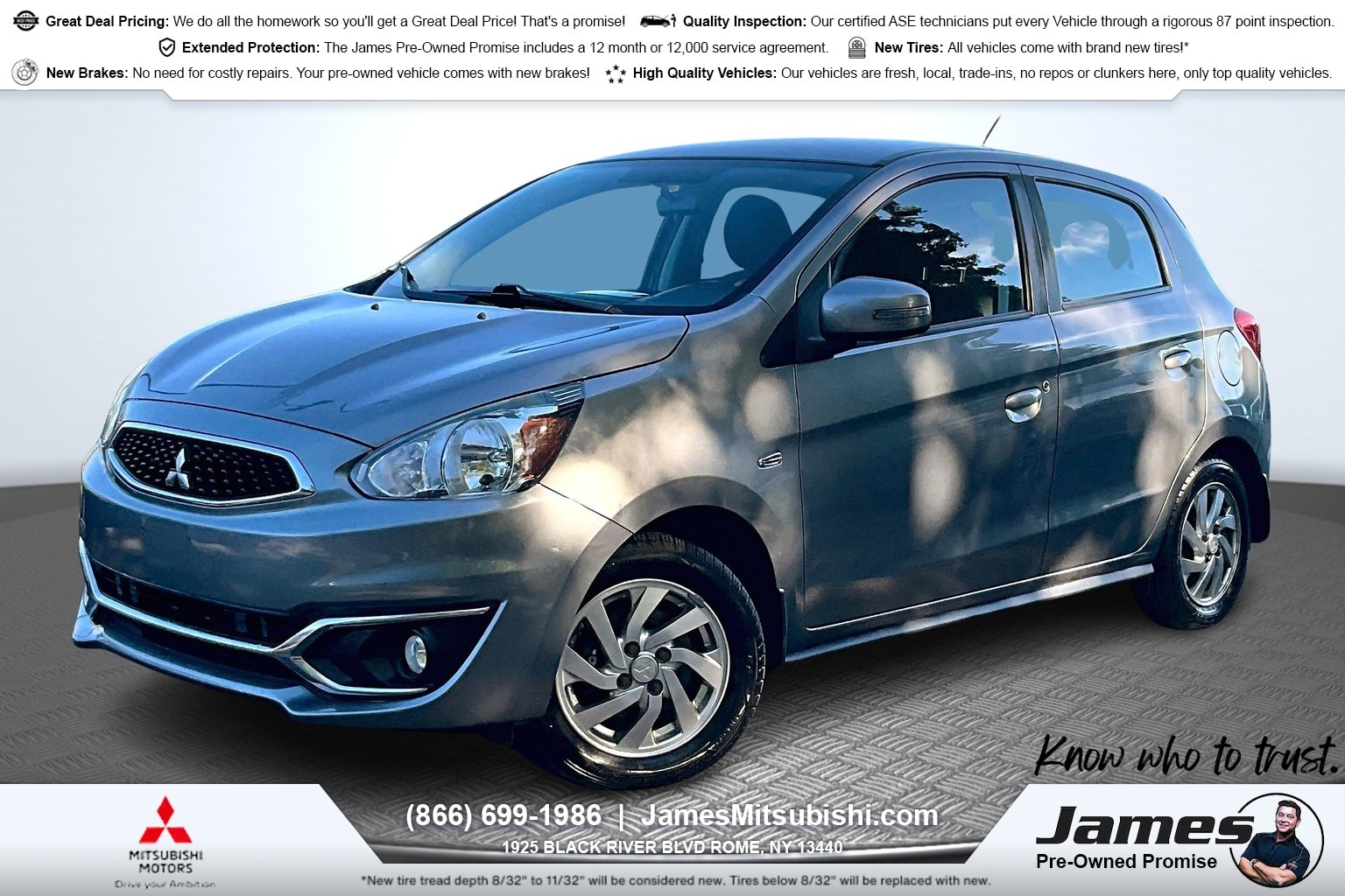 2019 Mitsubishi Mirage SE