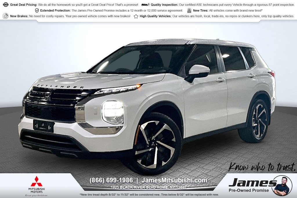 Used 2022 Mitsubishi Outlander ES CUV