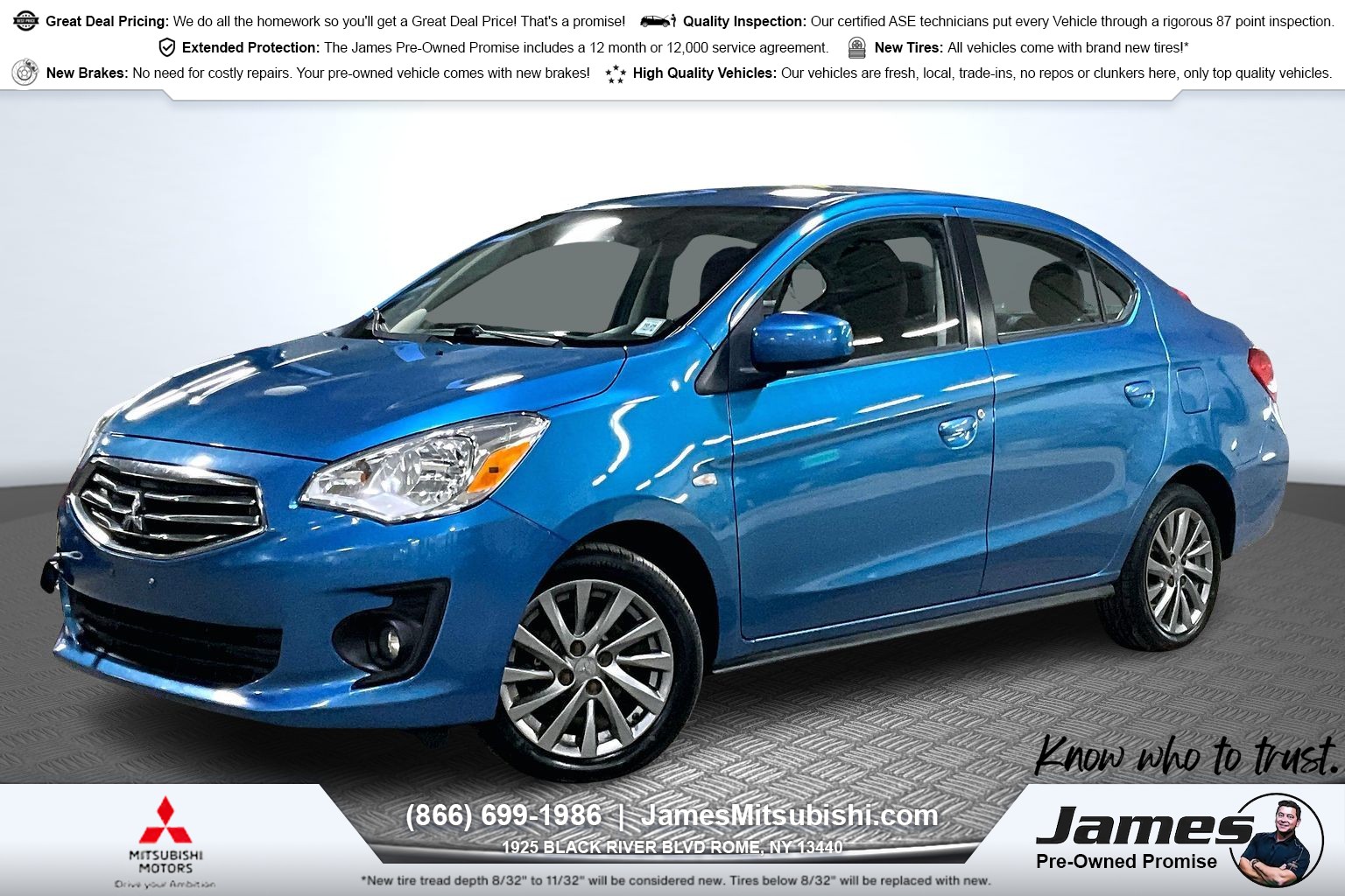 2019 Mitsubishi Mirage G4 ES