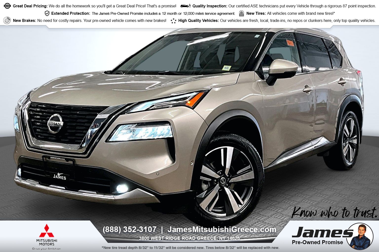 2021 Nissan Rogue Platinum